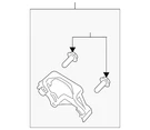 Genuine Ford Park Assist Camera Bracket FR3Z-19H511-A. Fixed Price $37.65.