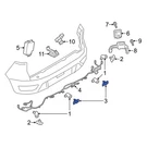 Ford Ecosport 2018-2022 GN1Z15K861A Inner Parking Aid Sensor Bracket. Fixed Price $13.73.