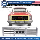 Front Grille Silver Gray For 1985-88 Gmc C/k Jimmy 87-88 R/v Pickup Dual Lamp. Fixed Price $121.81.