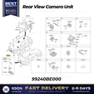Genuine Rear View Camera Unit 99240BE000 For Hyundai Kona. Fixed Price $264.00.