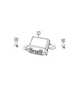 Genuine Mopar Parking Assist Module 68411136AC. Fixed Price $111.08.