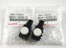 Set Of 2/ Toyota Lexus 89341-K0060-A1 Parking Sensor Ultrasonic White Pearl 070. Fixed Price $129.98.