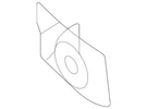 Genuine Mazda Parking Aid Sensor Bracket B0J8-67-UC6. Fixed Price $11.13.