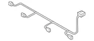 Genuine Audi Wire Harness 8W0-971-095-E. Fixed Price $361.05.
