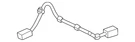 Genuine Toyota Park Assist Camera Wiring Harness 86797-0C330. Fixed Price $116.42.