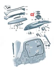 New Vw Golf MK7 Rear Tailgate Open Handle Reversing Camera 5GM827469JFOD. Fixed Price $907.00.