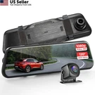 Pyle Dual Dash Rearview Mirror, 1080P Full Hd Front And Car Camera.... Fixed Price $117.66.