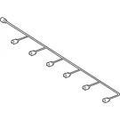 Genuine Mercedes-benz Front Bumper Parking Aid System Wiring Harness 2535402800. Fixed Price $83.06.