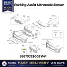 Genuine Parking Assist Ultrasonic Sensor 99310J5300SWP For Kia Stinger. Fixed Price $109.00.