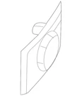 Genuine Mazda Parking Aid Sensor Bracket B0J8-67-UC6. Fixed Price $11.13.
