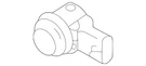 Genuine Mitsubishi Park Sensor 28438W012P. Fixed Price $324.99.
