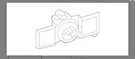 Genuine Mitsubishi Park Sensor Retainer 8651A425WB. Fixed Price $100.00.