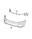 Genuine Mopar Front Fascia Wiring 68427382AC. Fixed Price $132.16.