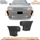 New Front Bumper End Caps 2PC Fits 1986-1987 Mazda B2000 1987-89 B2600 B2200 Rwd. Fixed Price $82.90.