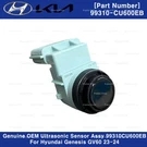 Genuine Oem Ultrasonic Sensor Assy 99310CU600EB For Hyundai Genesis GV60 23-24. Fixed Price $63.00.