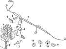 Genuine Ford Parking Aid Sensor Housing ML3Z-15A862-RCPTM. Fixed Price $14.70.