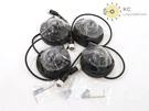4X Lot Safety Vision 39-2.1IR-AHD 12V 2.1MM Dome Security Cameras (black). Fixed Price $119.99.
