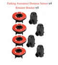 4 X Parking Aid Sensor + Retainer Braket Rear Fits Mercedes Benz 2000-2010. Fixed Price $108.00.