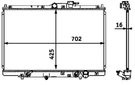 Mahle Radiator For Honda Shuttle 94-04 19010P1E901. Fixed Price $111.45.