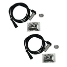 2X 5.8FT 90 Degree Abs Sensor Kit Replaces Meritor Wabco 955341. Fixed Price $36.49.