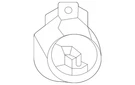 Genuine Nissan Parking Aid Sensor Housing 28533-5MP0D. Fixed Price $78.74.