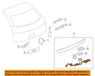 Gm Oem 10-14 Cts Lift Gate Exterior Trim-harness 22894423. Fixed Price $124.60.