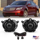 Pair Front Fog Light W/ Lamp Harness Wiring Kit Set For Buick Lacrosse 2010-2013. Fixed Price $32.31.