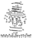 Genuine Mopar Bumper Bracket Kit 68719323AA. Fixed Price $14.06.