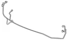Genuine Honda Parking Aid System Wiring Harness 32121-TG7-A51. Fixed Price $87.11.