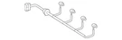 Genuine Mercedes-benz Electrical Wiring Harness 167-540-96-35. Fixed Price $58.88.