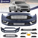 2017-2018 Ford Fusion Front Bumper Cover Set Titanium Led Fog Lights Grille. Fixed Price $299.96.