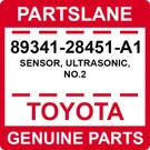 89341-28451-A1 Toyota Oem Genuine Sensor, Ultrasonic, NO.2. Fixed Price $128.37.