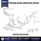 Genuine Parking Assist Ultrasonic Sensor 99310L1840ABP For Kia K5. Fixed Price $130.00.