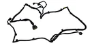 12-15 Tesla Model Front Bumper Wiring Harness Cable Wire Loom 1004420-01-J. Fixed Price $152.57.