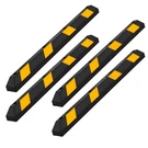 Guardian Parking Stop, 6FT Rubber Curb With Mounting Holes, Black/yellow, 4 Pack. Fixed Price $279.96.