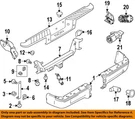 Ford Oem 09-14 F-150 Rear Bumper Components-retainer 9L3Z15A862H. Fixed Price $24.18.