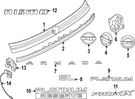 Genuine Nissan Park Assist Camera 28442-7JA0A. Fixed Price $1179.71.