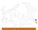 Nissan Oem 19-22 Rogue Sport Bumper Components-sensor Ring 285336MM8B. Fixed Price $31.20.
