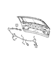 Genuine Mopar Lift-gate Wiring 68516850AE. Fixed Price $122.85.