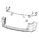 Mopar 68483626AC Rear Fascia Wiring. Fixed Price $146.36.