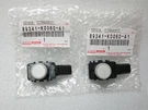 Toyota Lexus Parking Sensor Ultrasonic White Pearl Set Of 2 89341-K0060-A1. Fixed Price $165.47.