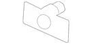 Genuine Volkswagen Park Sensor Bracket 5C6-919-493-C. Fixed Price $32.52.