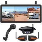 Auto-vox Rv Backup Wireless System Rear & Side Cameras 7.2" Dvr Monitor. Fixed Price $288.59.