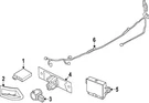 Genuine Nissan Parking Aid Sensor Housing 28533-6RE0A. Fixed Price $45.87.