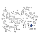 For Toyota RAV4 2016-2018 8934812020 Parking Aid Sensor Bracket. Fixed Price $10.91.