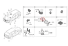 Kia Seltos SP2 Front View Camera Coupler 2019-2021 -genuine. Fixed Price $27.91.
