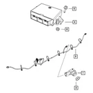 For Fiat 500 2012-2018 Mopar 1TR59KR1AC Park Assist Sensor. Fixed Price $81.32.