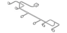 Genuine Audi Wire Harness 4G5-971-095-F. Fixed Price $397.88.