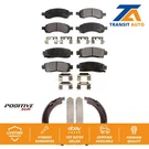 Front Rear Semi-metallic Brake Pads Parking Shoe Kit For Gmc Acadia Buick Saturn. Fixed Price $94.32.