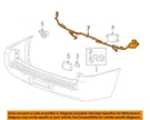 Gm Oem 15-16 Escalade Rear Bumper Electrical Components-harness 23491505. Fixed Price $268.75.